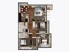3 Bed, 2 Bath Floor Plan 3 Bed, 2 Bath Floor Plan at Panorama, Snoqualmie, 98065